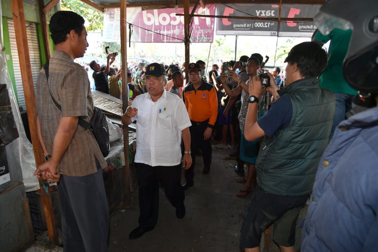 Kementerian PUPR Percepat Pemulihan Lombok Pasca Gempa