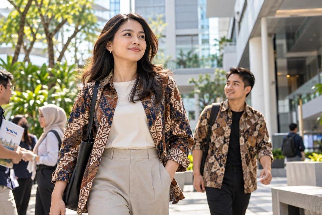 Batik Kasual Makin Dekat dengan Gaya Sehari-hari