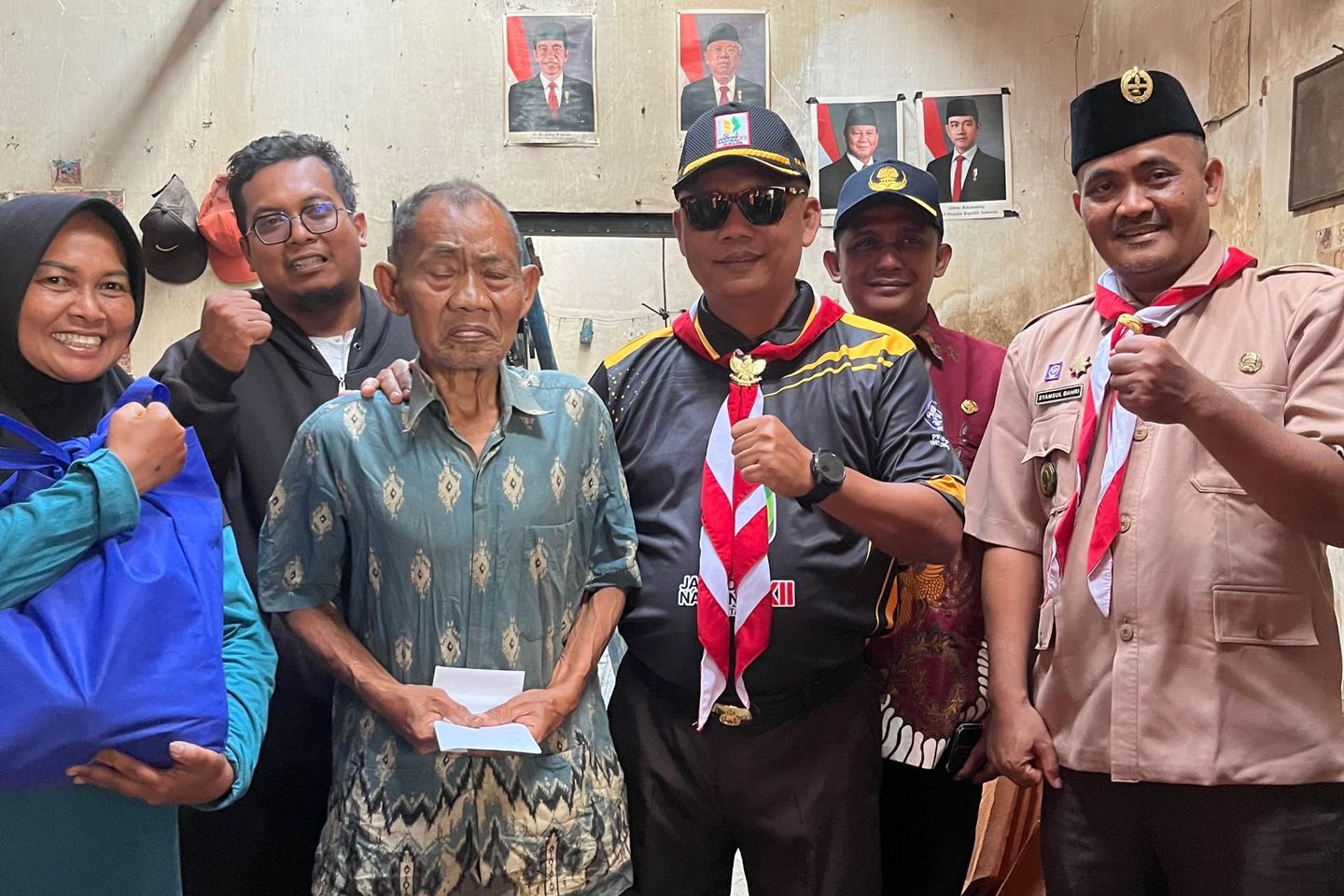 Pramuka dan Pemkot Kediri Bedah Rumah Lansia Sebatang Kara Senilai Rp36 Juta