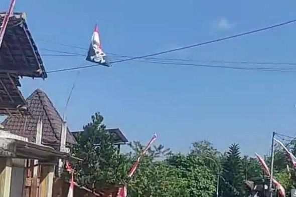 Menjelang HUT ke-80 RI, Polisi Tuban Sita Tiga Bendera One Piece