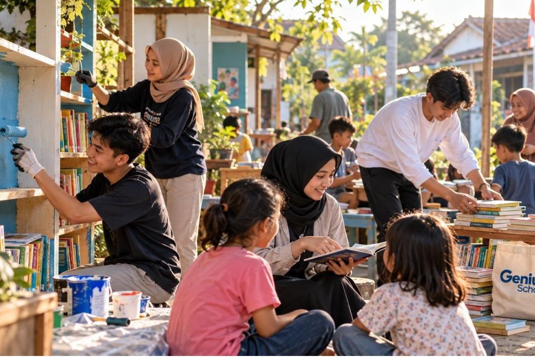 Jadi Relawan, Cara Anak Muda Tumbuh Lewat Aksi Sosial