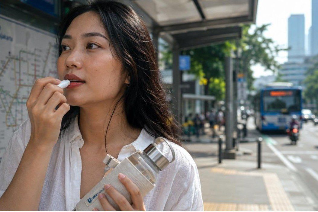 Bibir Kering Saat Kemarau Bisa Makin Parah karena Dijilat
