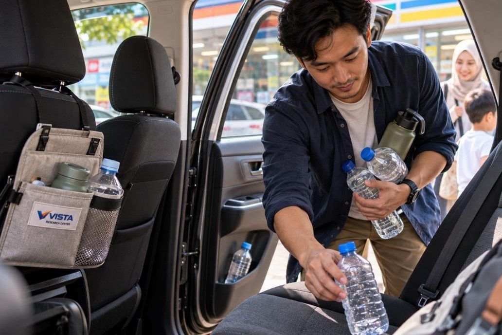 Botol Minum Jangan Terlalu Lama Ditinggal di Mobil