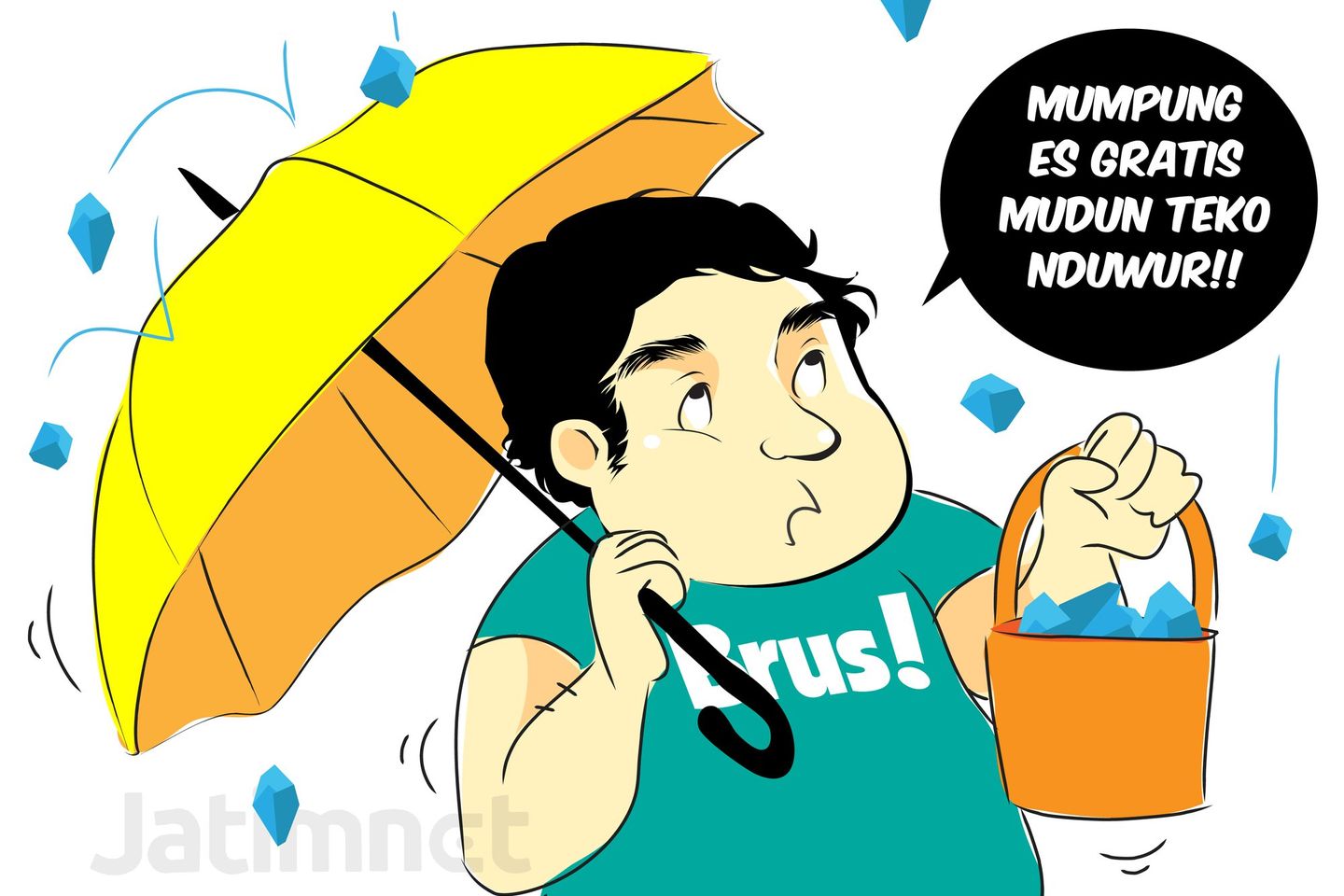 BMKG Jelaskan Penyebab Hujan Es di Kota Ini