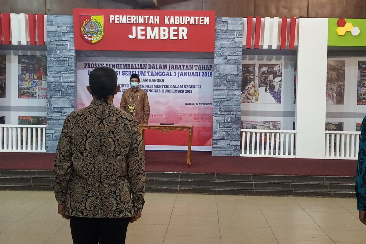 Lakukan Pengembalian Jabatan Tahap 2, Plt Bupati Tegaskan Hanya Jalankan Perintah