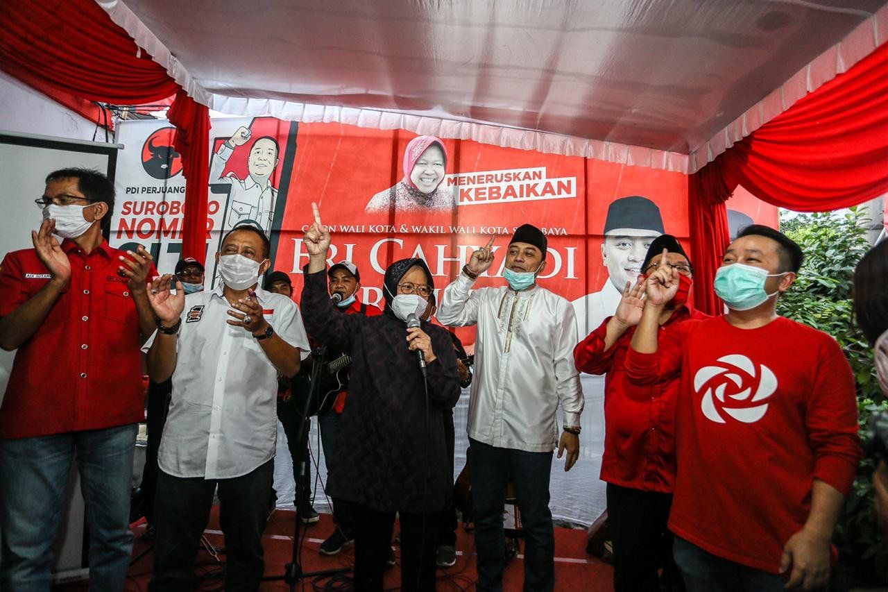 Pilkada Surabaya, Ini 8 Faktor Kemenangan Eri Cahyadi-Armuji Versi Quick Count