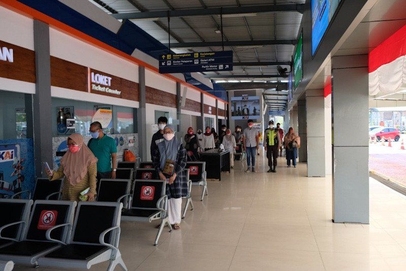 Kemerdekaan HUT Ke-76 RI, KAI Peringati Detik-detik Proklamasi Bersama Pelanggan