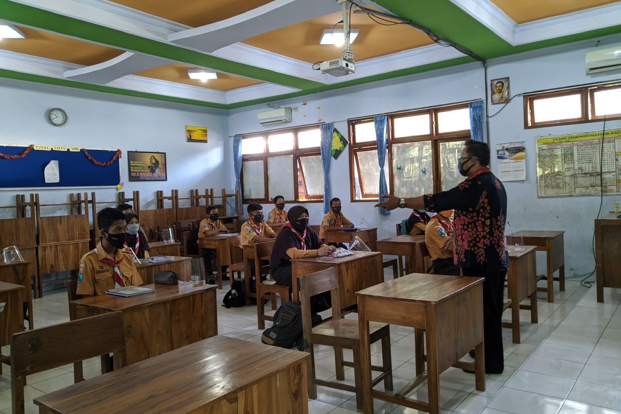 Dindik Jatim Mengeklaim Tidak Ada Penularan di Sekolah Selama Uji Coba Tatap Muka