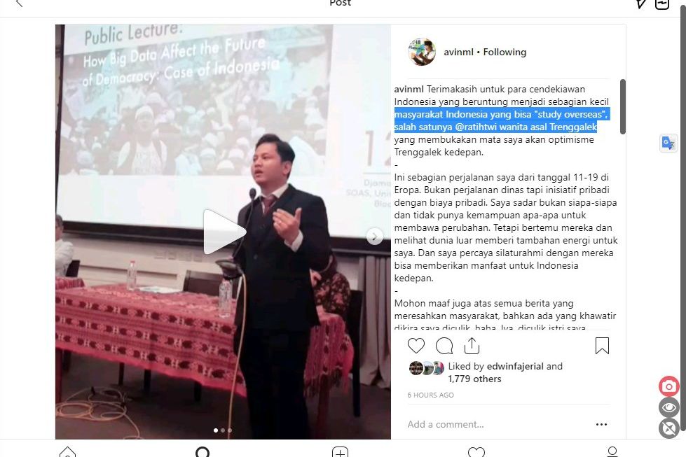 Dikabarkan Menghilang, Ini Jawaban Wakil Bupati Trenggalek