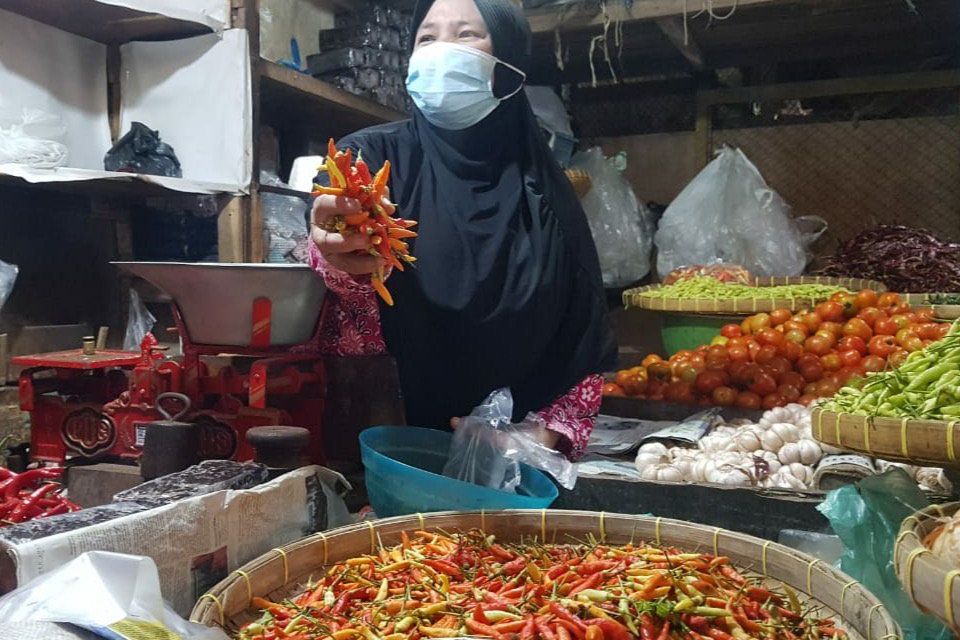 Harga Cabai Rawit Merah Tembus Rp 120 Ribu 