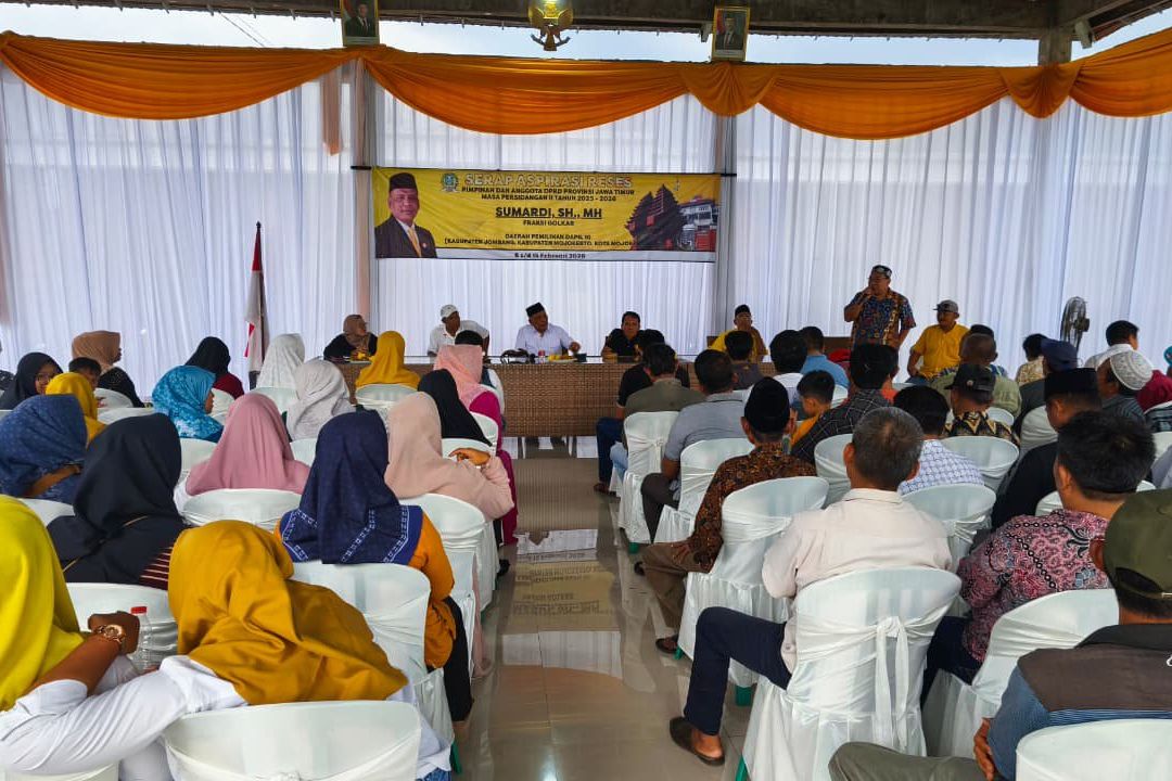 Reses Cak Mardi di Ngoro, Warga Minta Prioritas Pekerja Lokal di Kawasan Industri