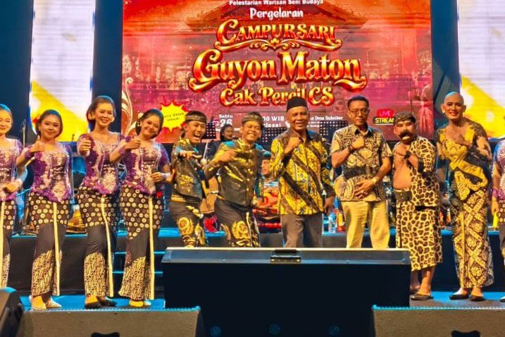 Perkuat Pelestarian Budaya, Disbudpar-DPRD Jatim Hadirkan Cak Percil di Jombang