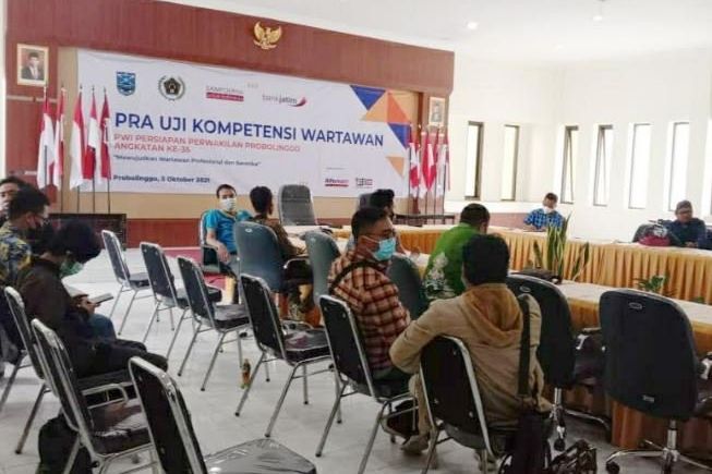 Vakum 10 Tahun, PWI Probolinggo Gelar Uji Kompetensi Wartawan