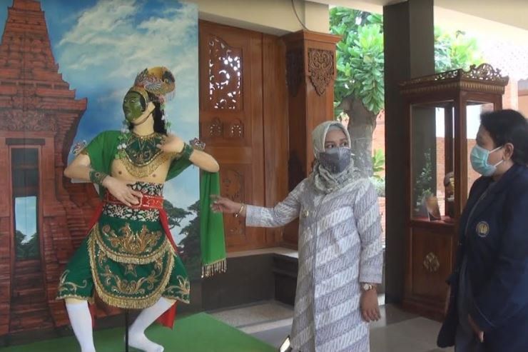 Menuju Bulan Majapahit, Pemkot Mojokerto Pamerkan Karakter Cerita Panji