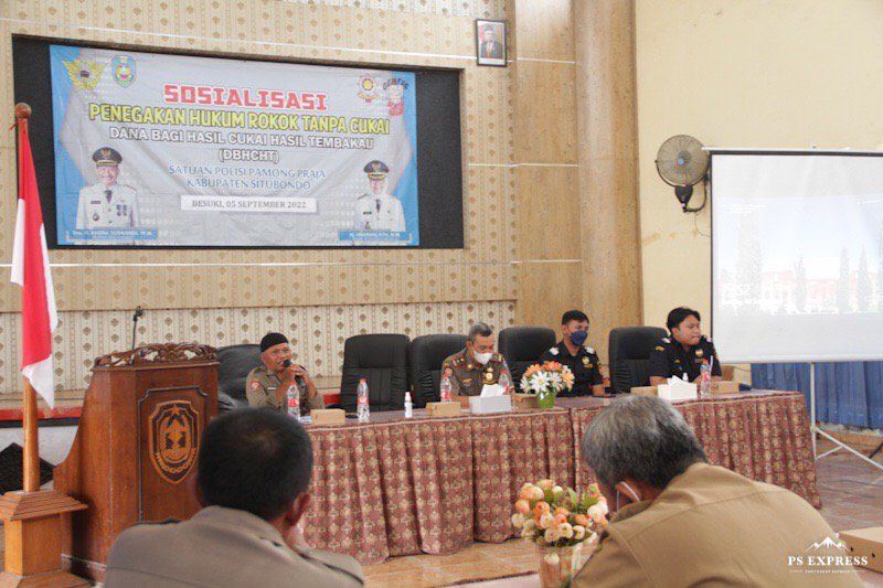 Kasat Pol PP Pemkab Situbondo: Kalau Masih Beredar Rokok Ilegal Lapor Kami