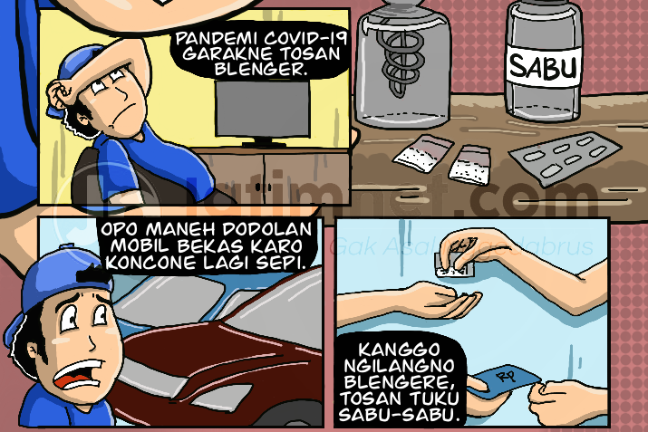 Kenikmatan Pedagang Mobil di Tengah Pandemi Covid-19