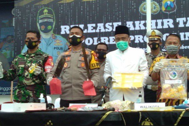 Aksi Curanmor Dominasi Kriminalitas di Kota Probolinggo Selama Tahun 2020