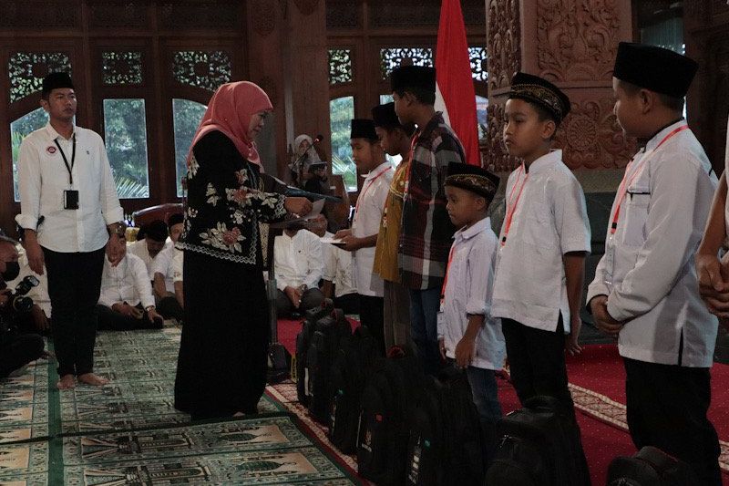 1.000 Anak Yatim di Ponorogo Dapat Santunan dari Gubernur Khofifah