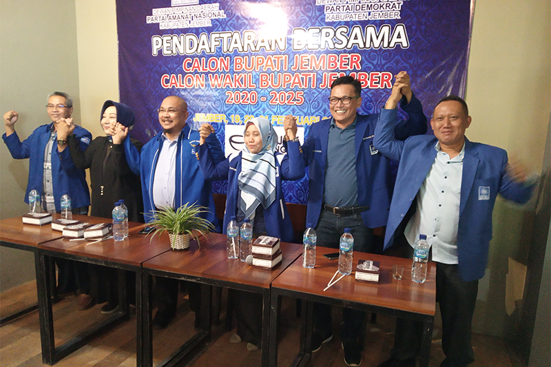 Pilbup Jember, Demokrat dan PAN 'Koalisi' Dini 