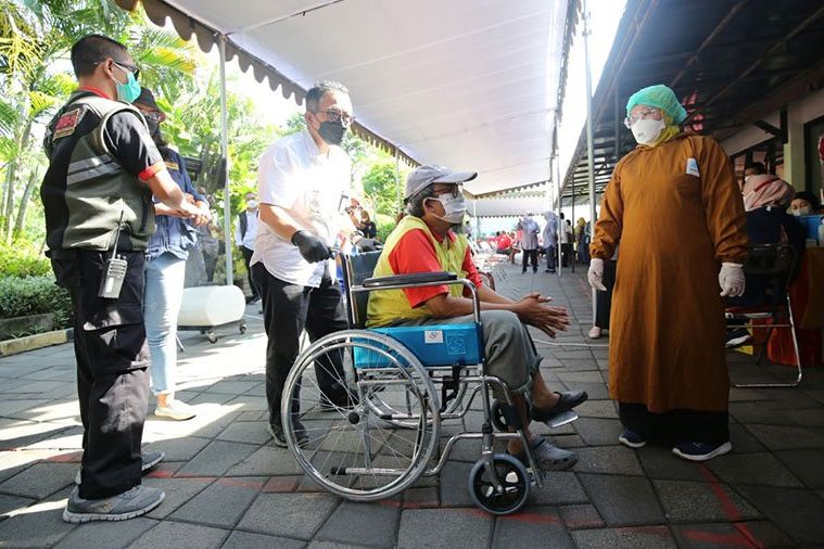 Gebyar Vaksinasi bagi Penyandang Disabilitas di Surabaya Digelar Selama Tiga Hari