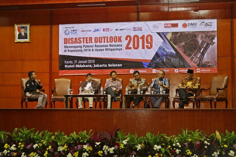 DMII dan ACT Gelar Diskusi Cara Bertahan Hadapi Bencana