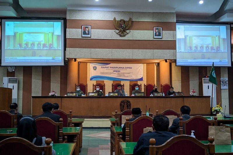 DPRD Ponorogo Setujui Perubahan APBD 2021