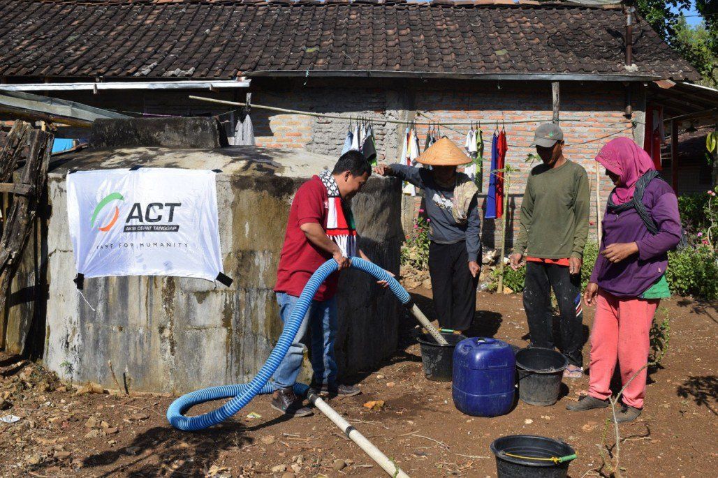 Antisipasi Kekeringan di Jawa, ACT Siapkan Suplai Air Bersih