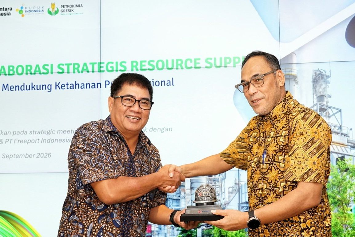 Petrokimia Gresik Siapkan Tambahan Pasokan Asam Sulfat dari Smelter Manyar