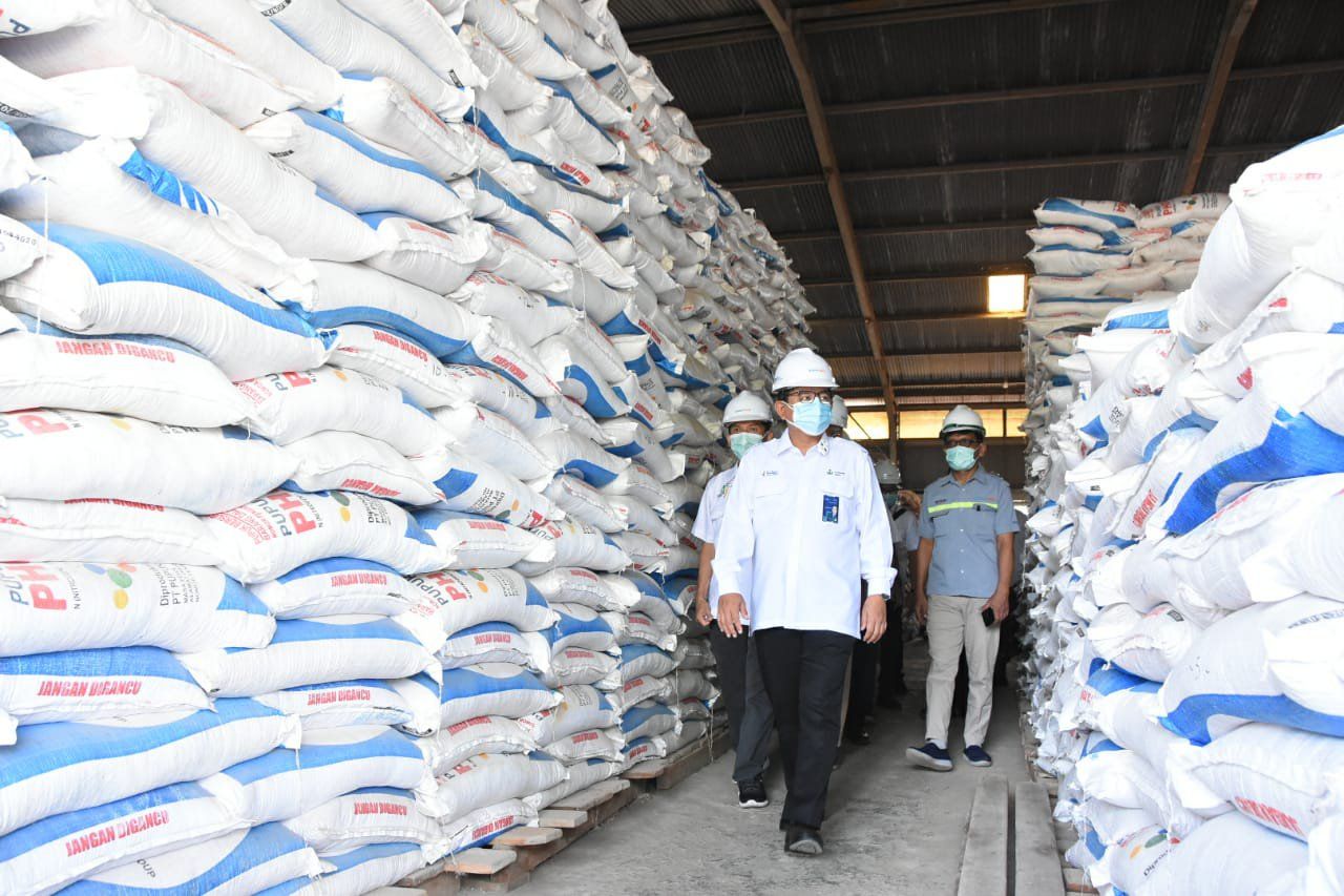 Petrokimia Pastikan Kesiapan Gudang dan Kios Pupuk Hadapi Musim Tanam Okmar