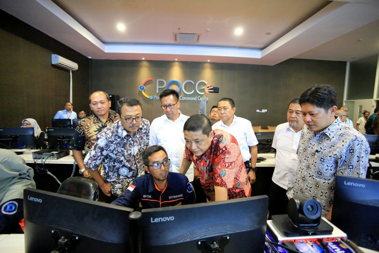 Resmikan POCC, Pelindo III Dorong Percepatan Layanan Jasa Pelabuhan