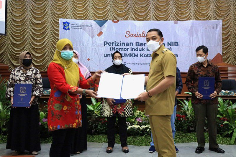NIB Bagi Pelaku Usaha di Surabaya Terbesar Keempat se-Indonesia