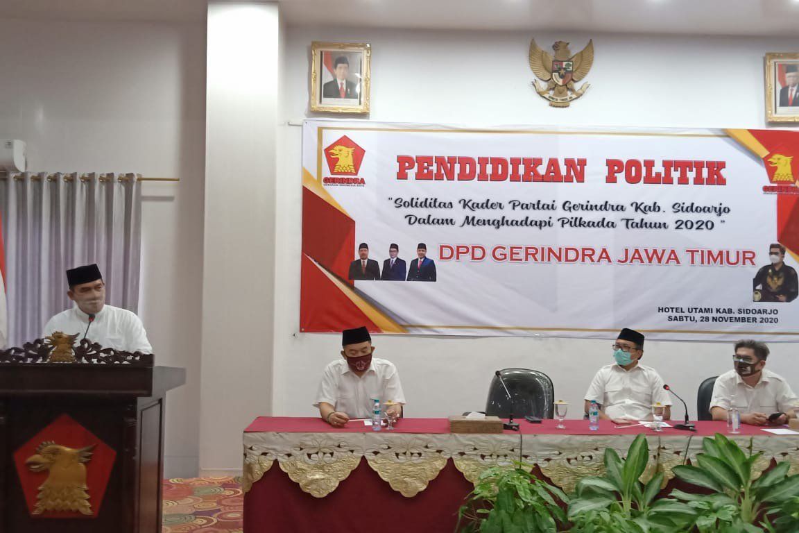 Kader Partai Gerindra Bakal Habis-habisan Menangkan Bambang Haryo di Sidoarjo