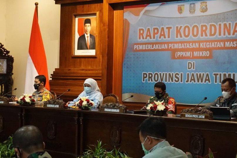 PPKM Mikro, Polda Jatim Targetkan 7.043 Kampung Tangguh Dalam 100 Hari ke Depan