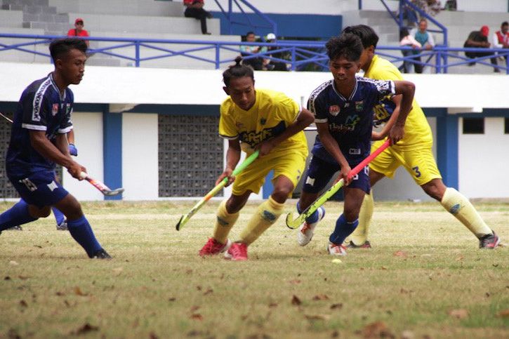 Serunya Permainan Cabor Hockey Buka Porprov VII Jatim 2022 di Situbondo