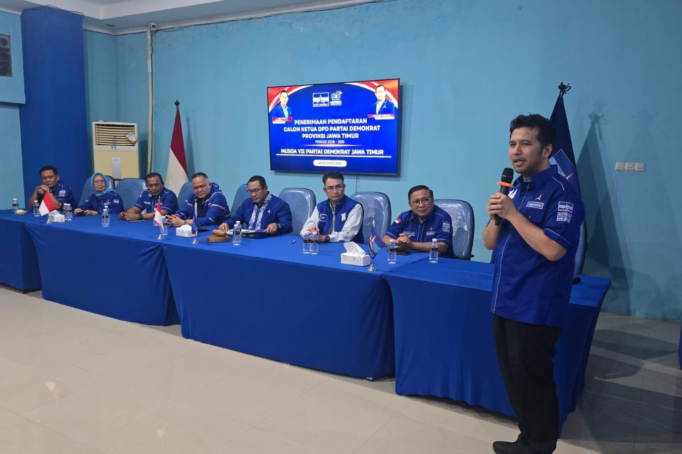 Emil Dardak Resmi Daftar Calon Ketua Demokrat Jatim, Sebut Hasil Komunikasi dengan Ketua DPC
