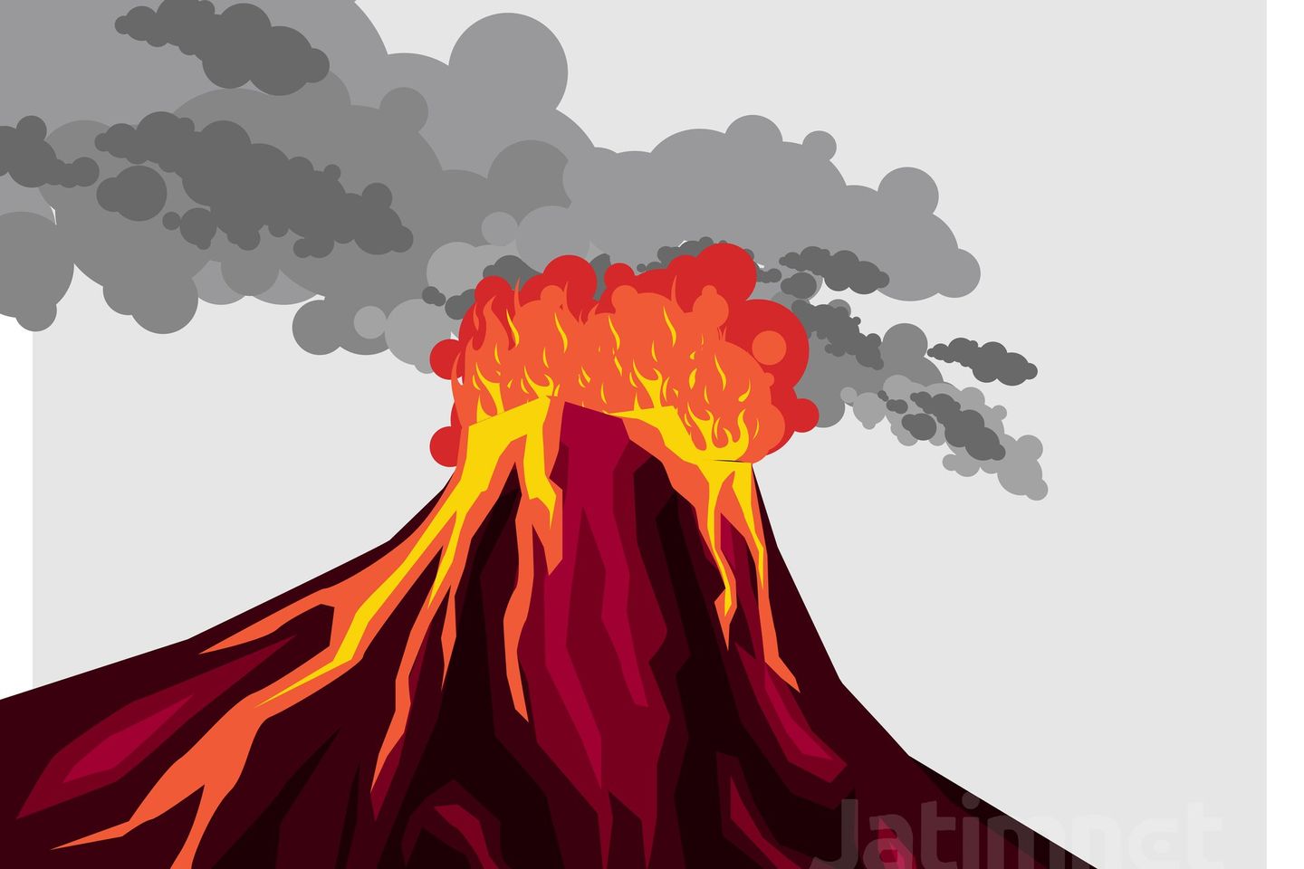 Gunung Gamalama Erupsi Minor