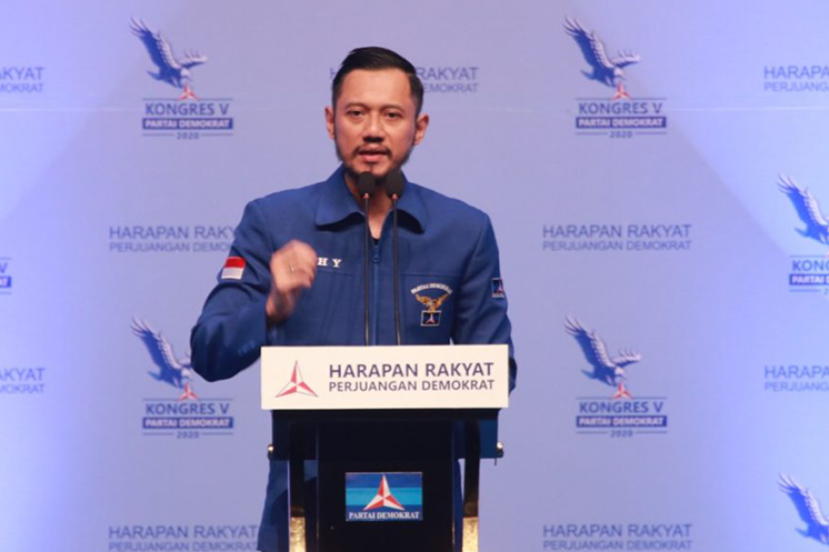 Datang ke Surabaya, AHY Disebut Tambah Semangat Kader