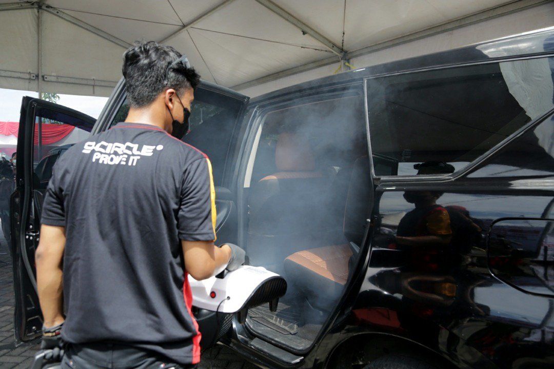 Meriahkan HJKS ke 728, Gebyar Simpati Fogging Mobil Gratis untuk Warga Surabaya