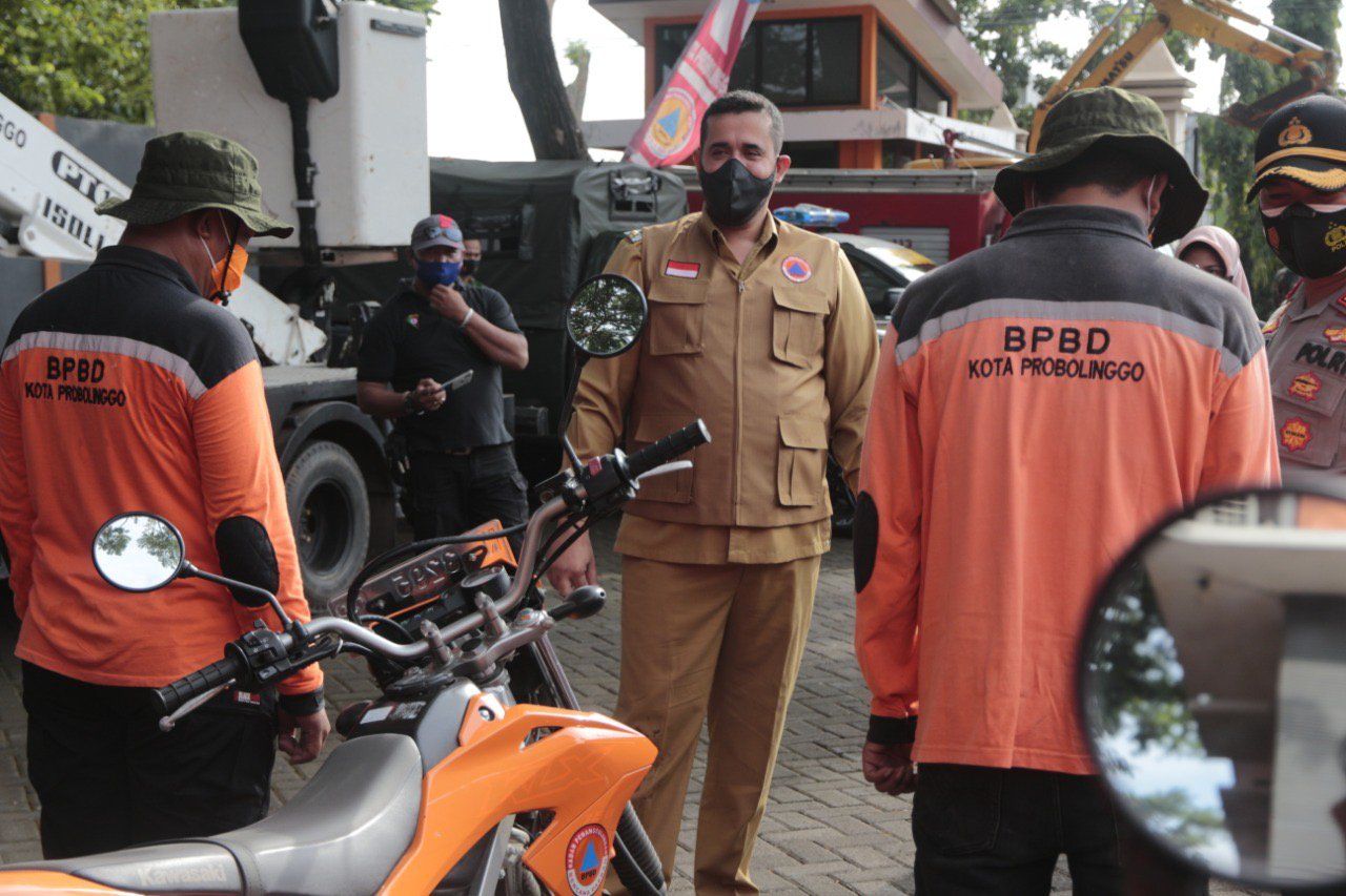 Antisipasi Bencana Hidtrometeorologi di Probolinggo, Forkopimda cek Pasukan dan Alat Kebencanaan