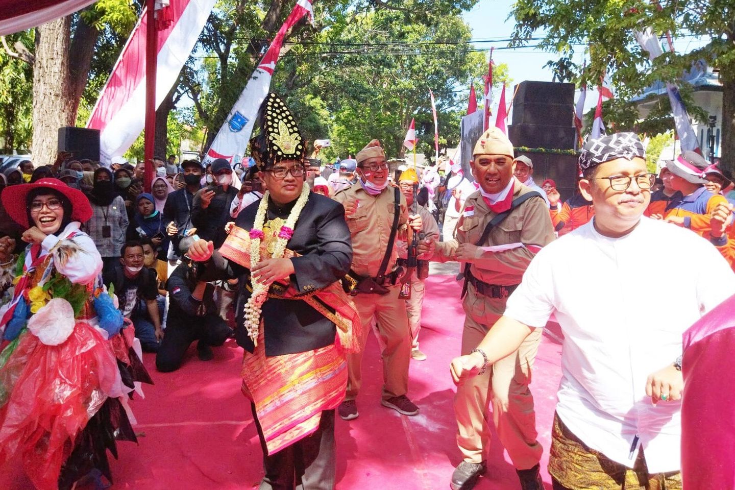 Pemkab Probolinggo, Gelar Kraksaan Pawai Budaya, Begini Pesannya