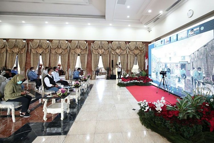 Gelar FGD dengan Pentahelix Sebagai Strategi Percepatan Surabaya Menuju Zona Kuning
