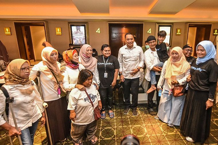 Nobar Film "Tegar", Wali Kota Eri Cahyadi: Bisa Dijadikan Inspirasi