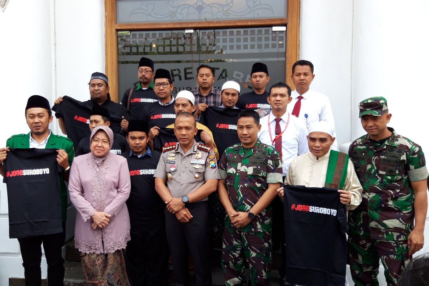 FPI dan Banser Surabaya Teken Perdamaian