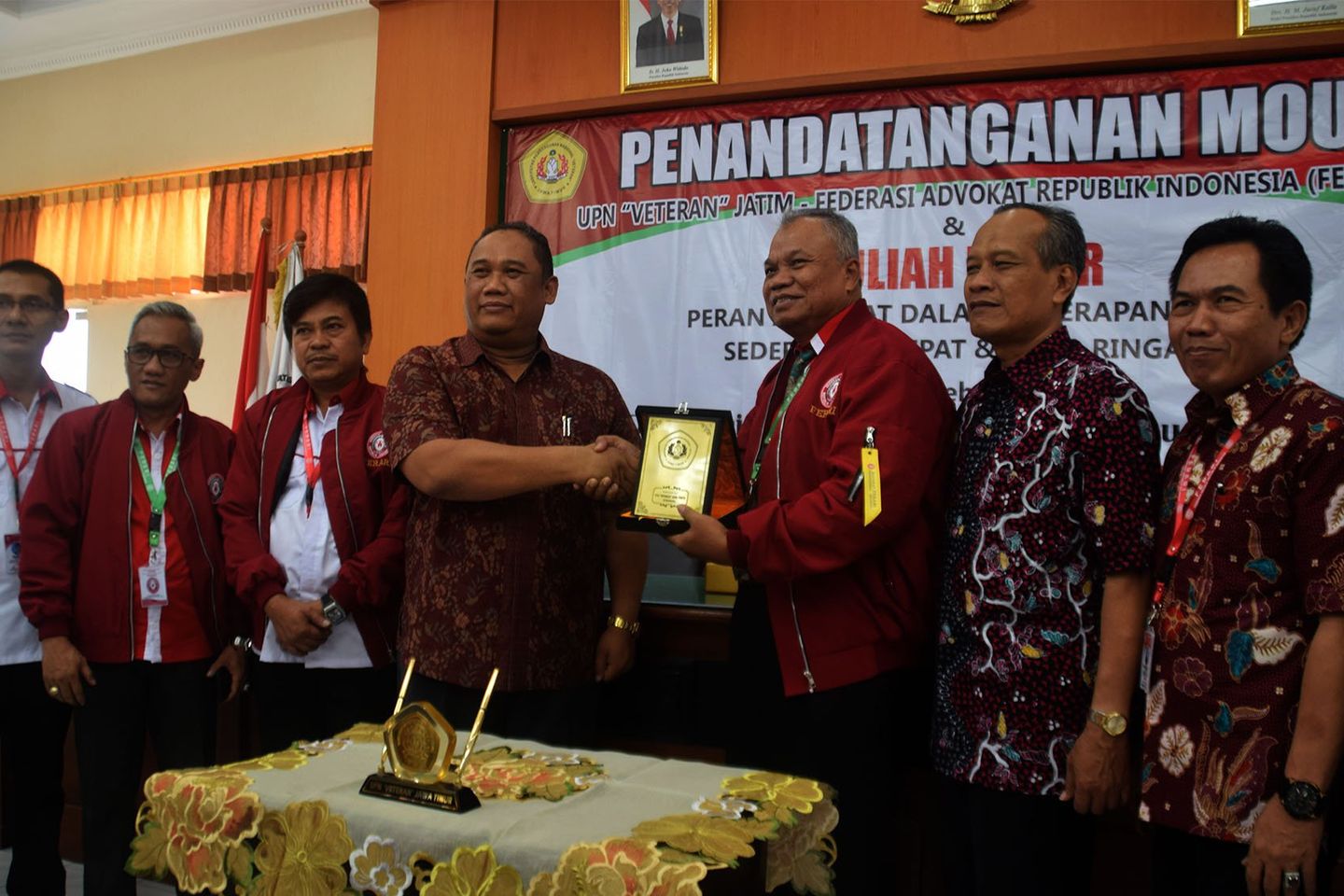 Perdalam Ilmu Hukum, UPN Lakukan Mou Bersama Ferari