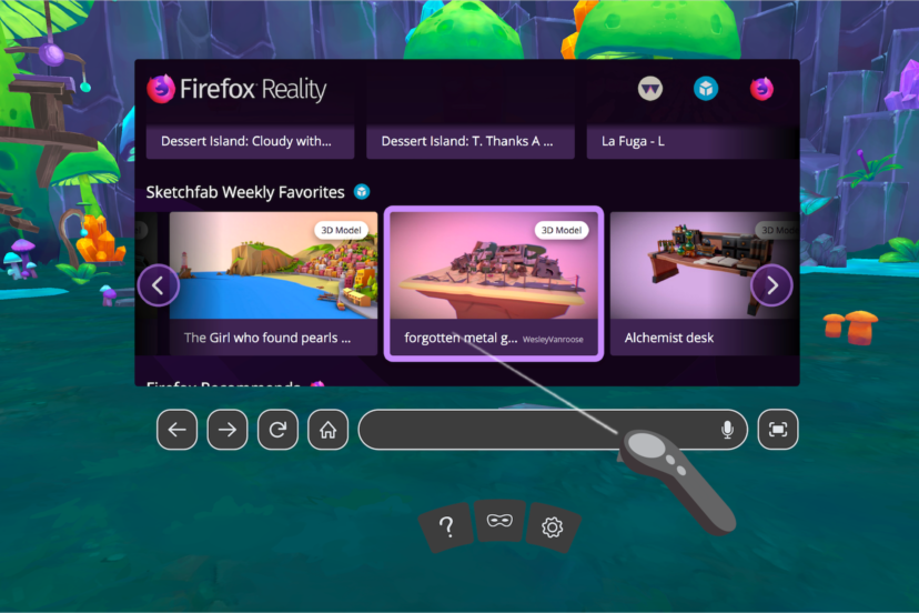 Keunggulan Firefox Reality, Peramban 3D Mozilla