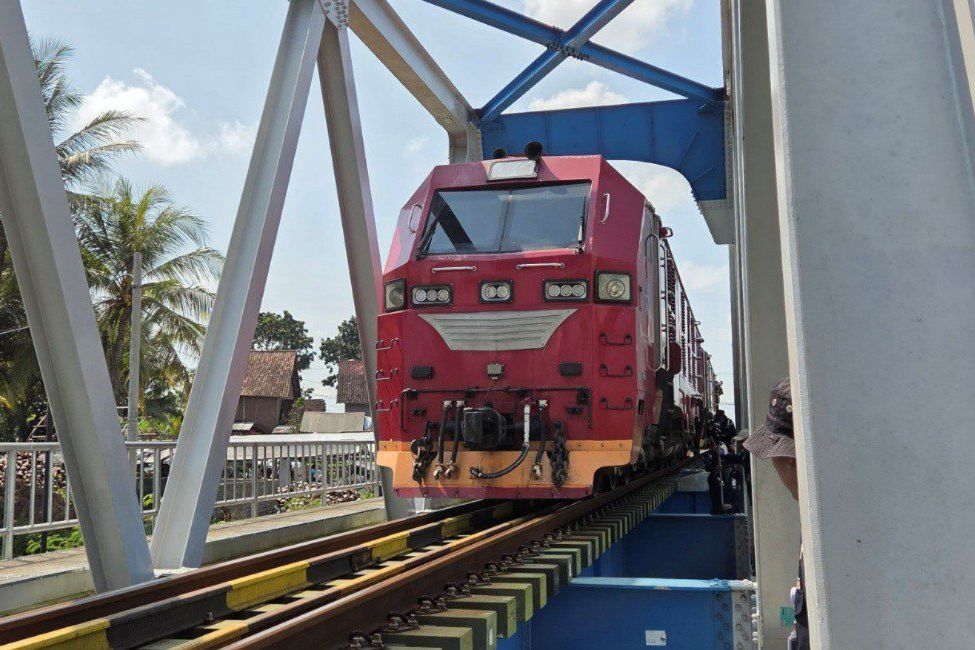 DJKA Uji Kekuatan Jembatan Rel Baru di Banyuwangi, Diklaim Tahan Lebih dari 60 Tahun