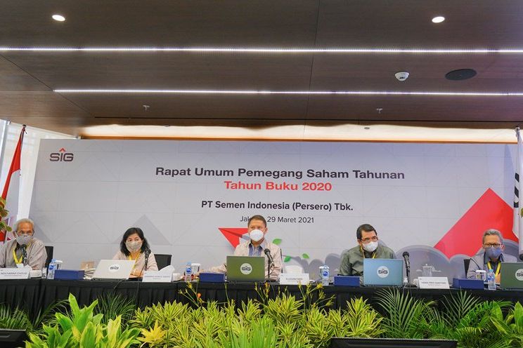 Laba SIG Tahun 2020 Naik 16,73 Persen Menjadi Rp2,79 Triliun