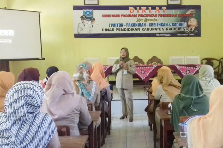 80 Guru PAUD di Kabupaten Probolinggo Jalani Pelatihan Penurunan Stunting