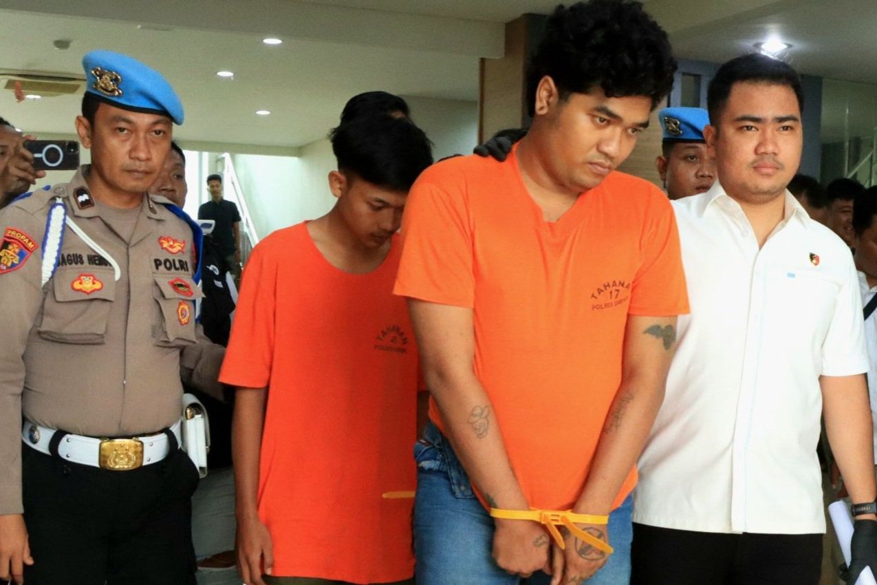 Tiga Gangster Kampungan Ditangkap, Polres Gresik Beri Tindakan Tegas Terukur