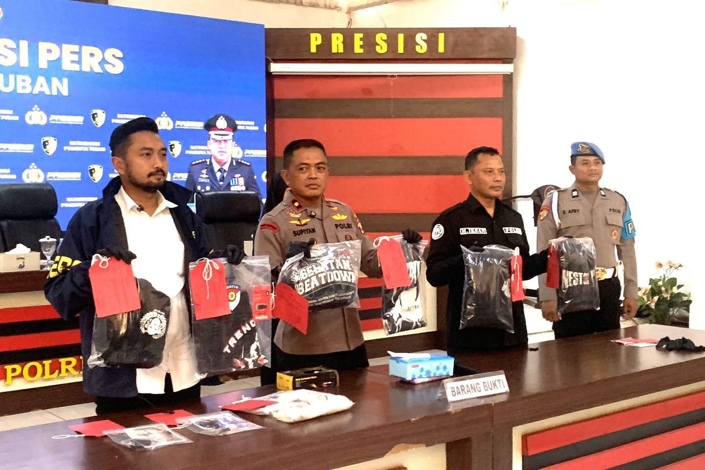 Pengeroyokan oleh Terduga Gangster di Tuban Berawal dari Kopdar